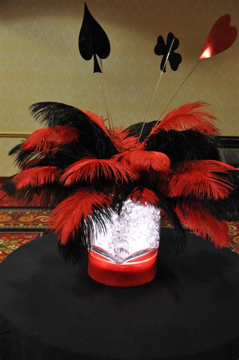 casino royale centerpieces
